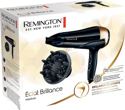 Immagine prodotto di Remington D6098 Asciugacapelli Phon 2200 W Nero Bronzo