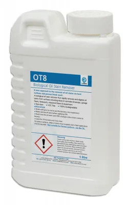 Obrázok produktu pre OT8 - Biologický odstraňovač nafty a olejov z tvrdých povrchov 1l