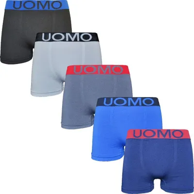 Produktbild von 5er Boxershorts Microfaser Herren Unterhose Unterwäsche Seamless 9205 XL/XXL