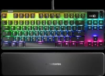 Produktbild von Steelseries APEX 7 TKL, Kabelgebunden, USB, Mechanischer Switch, QWERTY, RGB-LED, Grau