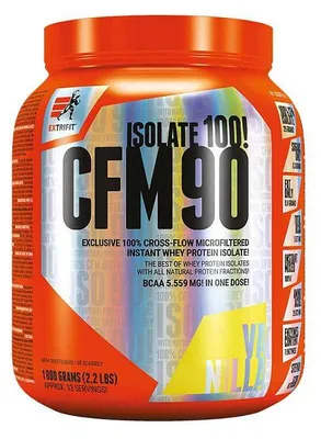 Produktbild von Extrifit CFM Instant Whey Isolate 90 1000 g vanilla