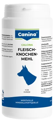 Image de Canina Pharma Calcina farine d'os de viande 250g