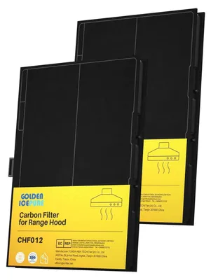 Immagine prodotto di Filtri a carbone attivo per cappa aspirante, confezione da 2 pezzi, dimensioni 31,7 x 21,5 x 2,2 cm. Compatibili con Bosch, Siemens, Neff