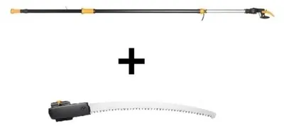 Produktbild von Fiskars Schneidgiraffe UPX86 und Adapter Baumsäge