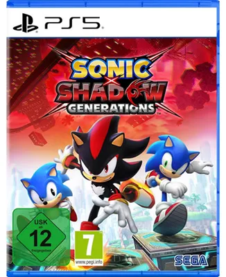 Produktbild von SEGA Sonic X Shadow Generations, PlayStation 5, E10+ (Jeder über 10 Jahre), Physische Medien