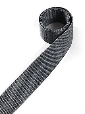 Polypropylen Gurtband 20 mm x 4 m, silbergrau