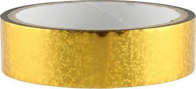Produktbild von Glitter Deko Klebeband 25mm x 30m, Gelb