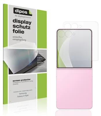 Image de 4x Film de protection d'écran pour Samsung Galaxy Z Flip8 Face extérieure protecteur antireflet dipos