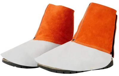 Image de Omgoods : Protège-chaussures résistants à la chaleur et à l'abrasion pour les travaux de soudure