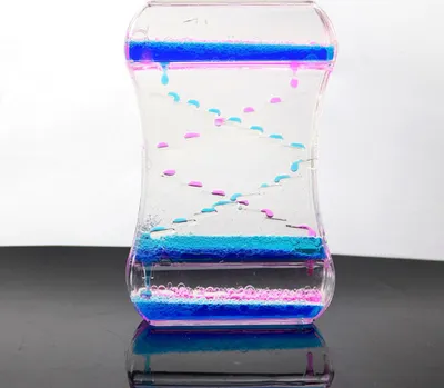 Produktbild von Tropföl-Sanduhr, Flüssigkeitsbewegung, Blasen-Timer, Heimdekoration, Kinderspielzeug, Geburtstagsgeschenk für Mädchen
