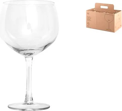 Image de 6 gobelets XXL en verre Barman H&H cl65