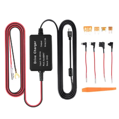 Produktbild von Súprava na pevné zapojenie autokamery 12-30 V na 5 V s ochranou proti podpätiu a prehriatiu