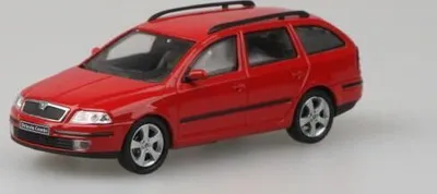 Produktbild von Skoda Octavia II Combi (2004) - Rot Corrida Uni ABREX 1:43