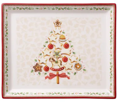 Produktbild von Villeroy & Boch 1486122856, Mehrfarbig, Abbildung, Porzellan, Rechteckig, 277 mm, 225 mm