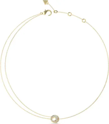 Produktbild von Guess Damenhalskette JUBN05223JWYGTU