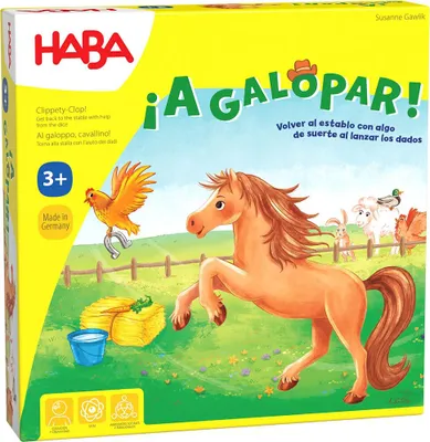 Produktbild von Haba ¡a Galopar! Brettspiel Gelb  Gelb One Size