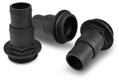 Produktbild von Schlauchtülle 1 1/2' AG 32/38 mm schwarz (3 Stk.)