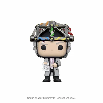 Productafbeelding van Terug naar de toekomst - Doc met helm 959 - Funko Pop! - Vinyl figuur