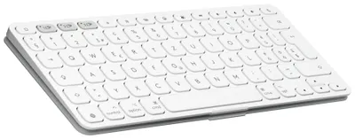 Produktbild von Logitech Keys-To-Go 2 Pale Grey - mobile kabellose Tastatur fr Tablets & Notebooks