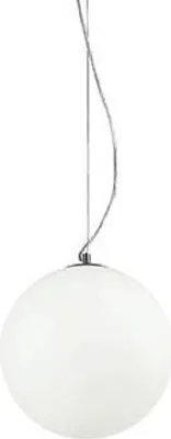 Produktbild von Aufhängung Modern Mapa Gesäuertes Glas Weiß 1 Licht E27 D30Cm