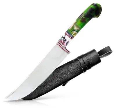 Produktbild von Usbekischer Messer – Pchak, 30 cm Kochmesser Handarbeit Küchenmesser