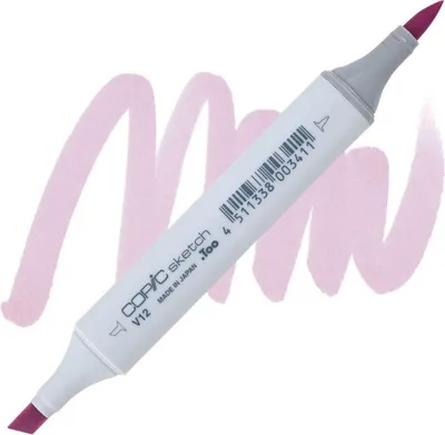 Image de COPIC Sketch double-face Pinceau & Ciseau, V12 Lilas pâle