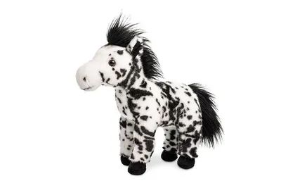 Produktbild von Pferd weiß gescheckt 30 cm stehend Kuscheltier Uni-Toys