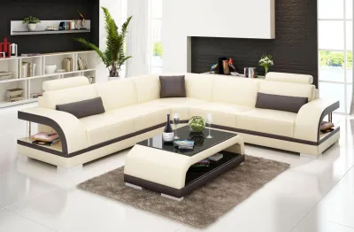 Produktbild von Moderne Sofa Eckgarnitur L Form Polster Ecke Couch Designer Sitz Möbel Couchen