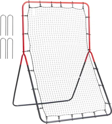 Produktbild von Rebound-Netz Multisport Baseball Softball Pitchback 914x1372mm - Übungsnetz für effektives Training - langlebig und robust - ideal für Sportler
