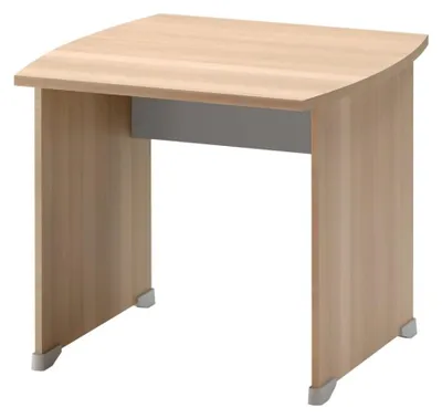 Image de CALICOSY - Table de bureau avec patins L80 cm - Fabrication Française