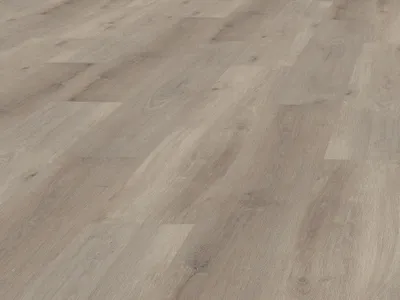 Produktbild von BASICfloor | 2,235 m² | Steingrau 229x1220 mm Vinylboden Klickvinyl, Eiche rustikal Landhausdiele, 5 mm stark, wasserresistent für Feuchträume, integrierte Trittschalldämmung, Nutzungsklasse 31, geeignet für Fußbodenheizung
