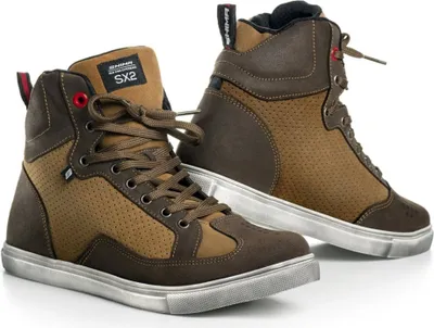 Produktbild von SHIMA SX-2 perforierte Motorrad Schuhe, braun, 46