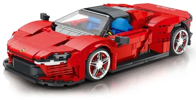 Produktbild von Reobrix 11026 Rennwagen 1:16 Klemmbaustein Auto 1168 Teile ab 14