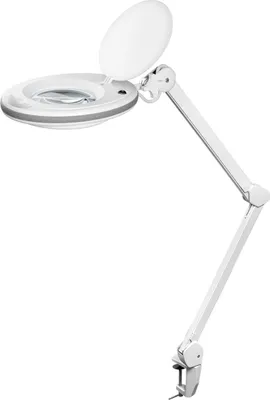 Obrázek produktu pro Goobay 60360 LED klipová lupa, 8 W, 650 lm, 127 mm čočka z křišťálového skla, zvětšení 1,75x, 3 dioptrie