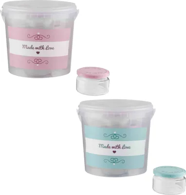 Produktbild von Pflückeimer mit 10 Gläser, farbig sort.