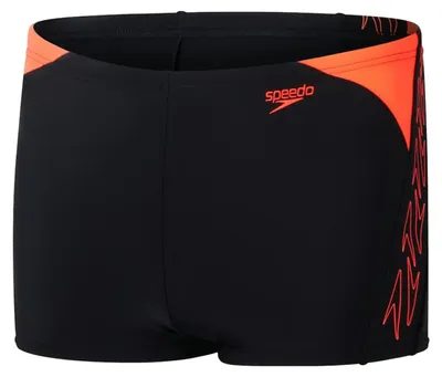 Produktbild von Speedo Hyperboom Badehose Herren chlorbeständig, Farbe:Schwarz, Größe:5