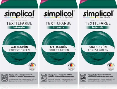 Produktbild von Simplicol Textilfarbe intensiv Wald-Grün 150g