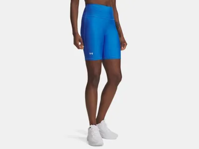 Produktbild von Bike Shorts Under Armour Tech 8" Senior L blau/weiss