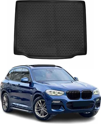 Image de Tapis de coffre pour BMW X3 G01 2017-2024 Caoutchouc TPE Noir