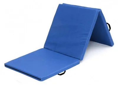 Immagine prodotto di Tappetino Pieghevole Tre Pezzi Sedco 183x60x4 Cm Blu - 183 cm