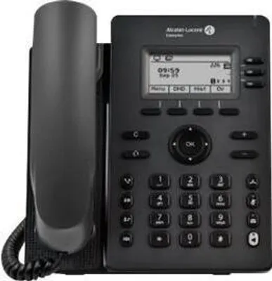 Image de Alcatel-Lucent Enterprise ALE-2 - VoIP-Telefon - fünfwegig Anruffunktion - SIP v2, SRTP - Grau