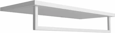 Image de SKA Porte-serviettes avec tablette 600x250mm, blanc mat