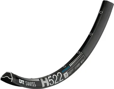 Produktbild von DT Swiss Felge HYBRID H 522 29"/25 mm 32 Loch Schwarz - robuste E-MTB-Felge f...