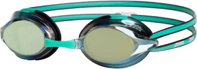 Produktbild von Zoggs Racer Titanium Schwimmbrille Blau Herren,Damen Blau One Size