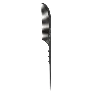 Image de Peigne à queue, qualité professionnelle, résistant à la chaleur, pour les salons de coiffure, peignes de coiffure pour tous types de cheveux, noir