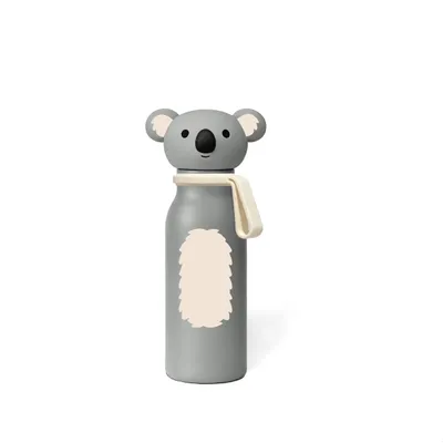 Kinder-Thermosflasche 400 ml, Edelstahl, doppelwandig, Fuchs