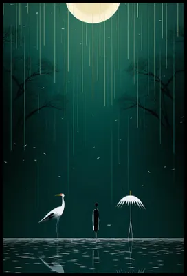 Produktbild von Plakat 68x101cm Nachtträume