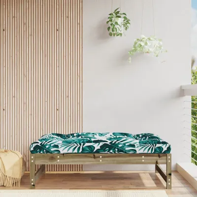 Produktbild von The Living Store Gartenhocker 120x80 cm Kiefernholz Imprägniert