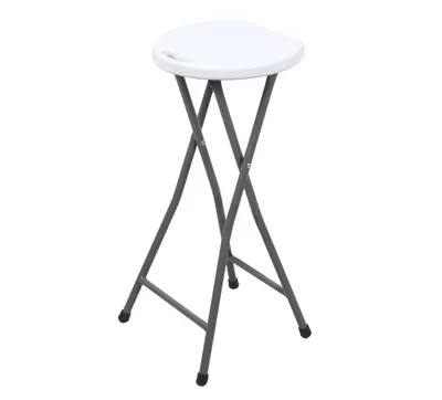 Produktbild von Sunnydays klappbarer Barhocker Tresenhocker Bar-Hocker 223207 weiß