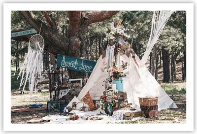 Produktbild von Poster - Poster ohne Rahmen - Jungvermählten Liebe Landschaft - 91,5x61 cm - Wand Bild - Wanddeko - Wandbilder - Kunstposter - Wandposter - Bilder - Kunstdruck - Wanddekoration - P2XAA91x61-4642